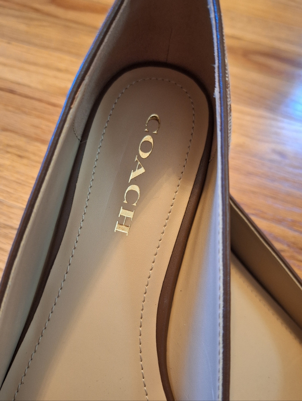COACH Wendy Ballet Flats Shoes Size 10 New! - Picture 11 of 16